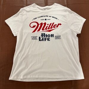 Miller High Life Beer Shirt - Size Women’s 3XL
